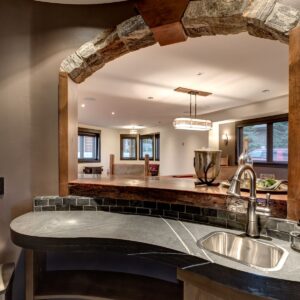 Renovation w redesign done by Kelowna & Big White Custom home design builder