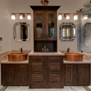 Luxury ensuite renovatin done by Kelowna & Big White custom home design builder