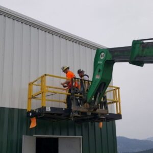 Custom design, project management & build of industrial building done by Kelowna contractor & commercial building designer