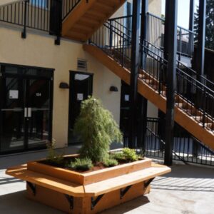 Mixed use commercial building designed & built by Kelowna Commercial builder & Project management by Kelowna Construction company