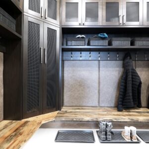 Bootroom great storage solutions built by Kelowna & Big White Custom home design builder