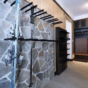 Indoor storage built by Kelowna & Big White Custom home design builder