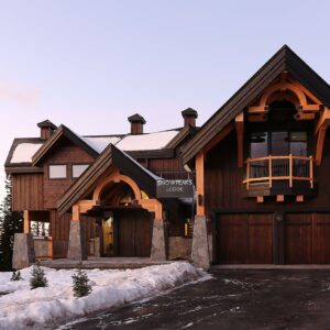 Custom ski chalet at Big White created by Kelowna Custom home builder designer