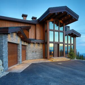 Luxury chalet design build at Big white , BC designed by Big White luxury chalet builder & Kelowna custom home builder designer